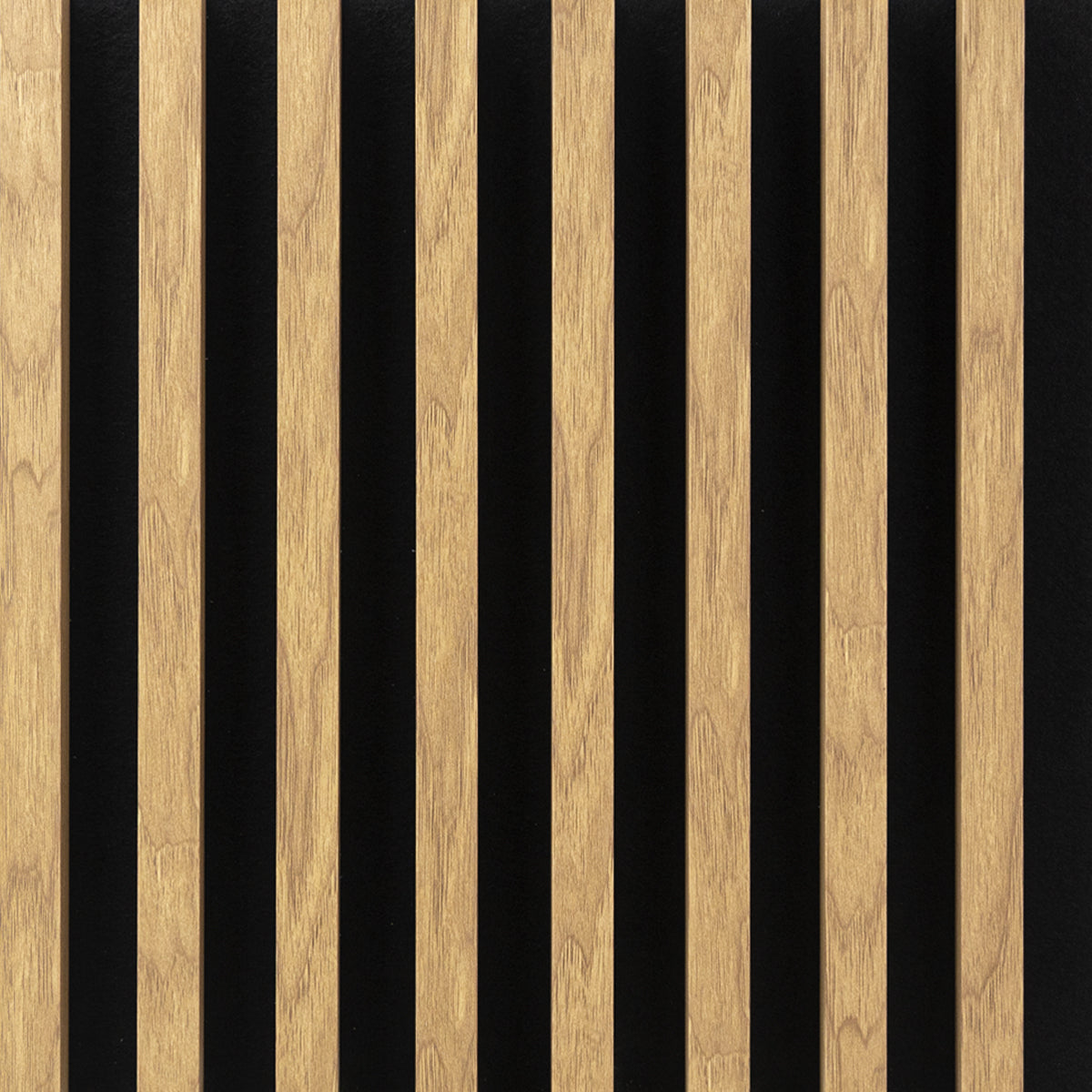 Panou Riflaj Decorativ Acustic, Stejar Saragossa, Baza Pâslă, 2600x400mm, 1,04m²